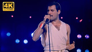 Queen  A Kind of Magic Live In Budapest 1986 4K [upl. by Bunow]