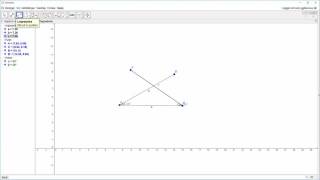 Opstartsøvelse  Konstruer trekant med givne vinkler [upl. by Annaira]