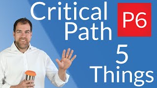 Critical Path Analysis in P6  5 Things I Wish I Knew Earlier [upl. by Africa]