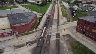 The BNSF Galesburg Illinois Rail Yard [upl. by Nashoma]