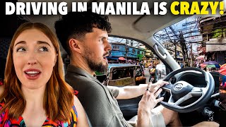 Driving Like Filipino’s in MANILA This Was IMPOSSIBLE Road Trip to Batangas [upl. by Dominique890]