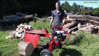 SPLITFIRE 2265  Gas Powered Log Splitter [upl. by Akiwak924]