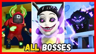 Mega Escape Squid Game ALL BOSSES  ROBLOX [upl. by Mercorr483]