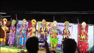 school annual day program navadhurgasong video [upl. by Horwitz943]