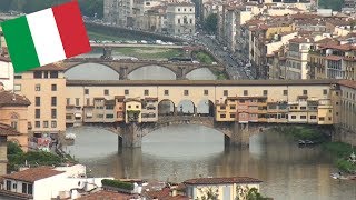 PONTE VECCHIO quotOld BridgequotFlorence Italy [upl. by Elonore]