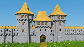 Minecraft Medieval Gatehouse Tutorial [upl. by Sorvats]