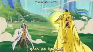 ONE PIECE Admiral Kizaru vs Rayleigh EPIC FIGHT [upl. by Esilec]