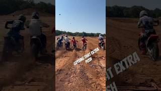 Cobra 65cc starts with the 85cc dirtbike 2stroke motocross skills extremesports [upl. by Saimerej]