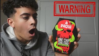 TRYING THE DEADLY 2023 PAQUI ONE CHIP CHALLENGE [upl. by Quinta]