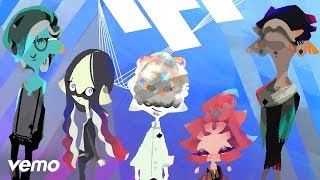 ♪ Inkoming  Wet Floor ♫ Caitlin Koi Lyric Video  Splatoon 2 [upl. by Leyes]