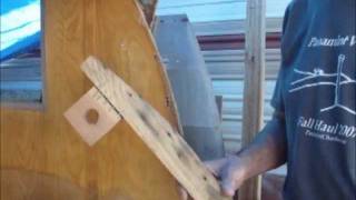 Restoring The Shasta Part 7a  Rear Framing amp Paneling [upl. by Collum]