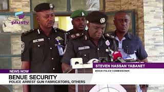 Benue Security Police Arrest Gun Fabricators Others [upl. by Mahon177]