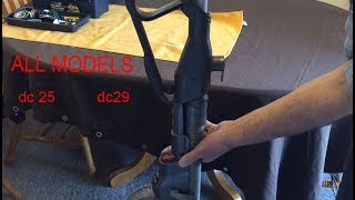 Dyson DC 25 or 29 Poor Suction Handle Sticking FIX [upl. by Guyer812]