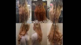 Going blonde using Wella Toner T27T11 amp Prism Lites [upl. by Naujtna79]