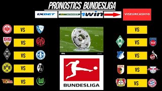 pronostics Foot BUNDESLIGA  Les 9 meilleurs pronostics BUNDESLIGA saison 20232024 [upl. by Diet]