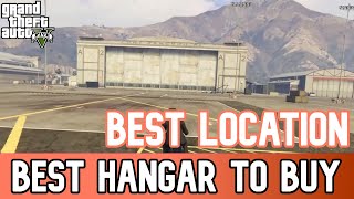 Gta 5 Best Hangar Location  Best Hangar to Buy Gta  Best Hangar Crates [upl. by Torr]