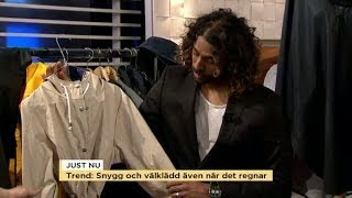 Snygg och välklädd även när det regnar  Nyhetsmorgon TV4 [upl. by Vookles]