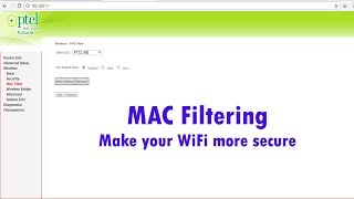 How to set MAC address in WiFi router [upl. by Garrett784]