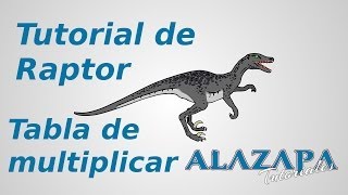 Tabla de multiplicar con Raptor [upl. by Akym752]