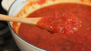 Chef Johns Secret Pizza Sauce Recipe  Food Wishes [upl. by Oznarol]