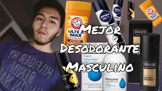 Los Mejores Desodorantes para Hombre  Antitranspirantes para Hombres 💦😰  ɢᴇʀᴀ ꜱᴄᴇɴᴛꜱ [upl. by Lohcin]