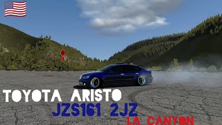 Toyota Aristo JZS161 2JZ JDM test drive Assetto Corsa [upl. by Poree438]