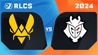 VITALITY vs G2  12 FINALE  RLCS MAJOR 1  RLCS 2024 [upl. by Tessil]