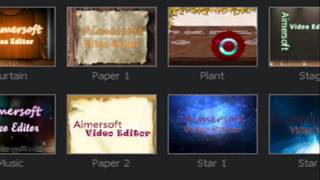 Aimersoft Video Editor from Starting Interface [upl. by Jacinta147]