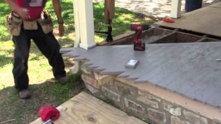 How to Install Porch Floors  Video 2 [upl. by Carolle785]