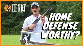 Is a 410 Adequate for Home Defense Testing the Henry Axe 410 [upl. by Yekcir]