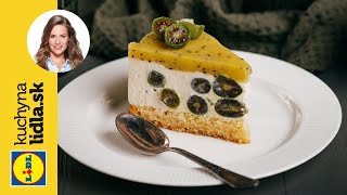 Svieža kiwi torta 🥝  Veronika Bušová  Kuchyňa Lidla [upl. by Aihsital860]