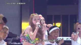 浜崎あゆみ  You amp Me  Greatful Days FNS Live08082012 1080P [upl. by Georas348]