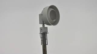 Federal Signal 508 Siren Test Baugo Twp IN [upl. by Gnoy]