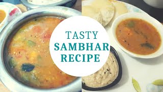 Easy Sambhar Recipe for making it first time by Minals Kitchen And More [upl. by Marline362]