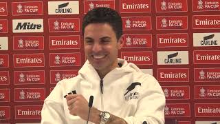 Arsenal v Manchester United Mikel Arteta press conference [upl. by Penrod516]