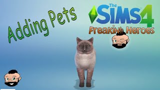 How to Add Pets to Households in The Sims 4 [upl. by Yrokcaz]