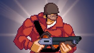 Soldier from TF2 Pixel art [upl. by Ruffina]