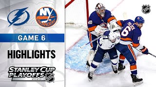 NHL Highlights  ECF Gm6 Lightning  Islanders  Sept 17 2020 [upl. by Laleb]