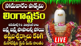 లింగాష్టకం  LINGASHTAKAM MONDAY SPECIAL POWERFUL BHAKTI SONGS 2024 [upl. by Atterual]