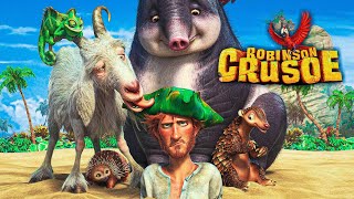 Robinson Crusoe Full Movie Explained In Hindi  Robinson Crusoe Story In Hindi  New Cartoon Movie [upl. by Oj295]