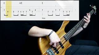 The Doobie Brothers  Listen To The Music Bass Cover Play Along Tabs In Video [upl. by Oiramad741]