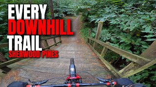 RIDING EVERY DOWNHILL TRAIL AT PINES [upl. by Hsot]