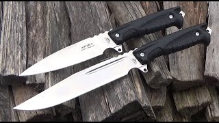 Big Brother Arrived Clip Point HOKC Atlant3 Fixed Blade Knife Review  MilitaryPigsticker Vibes [upl. by Enoid]