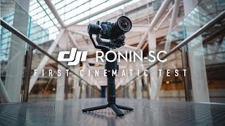 DJI RONINSC CINEMATIC TEST [upl. by Aleedis]