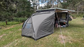 Stockman Rover Trip at Coorongooba NP  30 Second Dome Tent Review amp Fulaim X5 Wireless Mics [upl. by Hannus384]