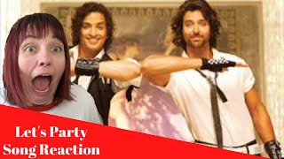 Lets Party Full Song REACTION Hrithik Roshan amp Katrina Kaif [upl. by Brandea]