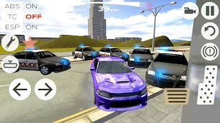 Extreme Car Driving Racing 3D 6  Police Chase and Escape  Android Gameplay FHD [upl. by Allyn]