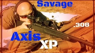 Savage Axis XP 308 Budget Rifle Test And Review HD [upl. by Imefulo]