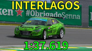 TRACK GUIDE Interlagos  Elantra TCR Assetto Corsa LFM [upl. by Milla]