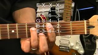 Guitar Chord Form Tutorial 117 Thin Lizzy Style Chord Lesson EricBlackmonGuitar [upl. by Caty358]